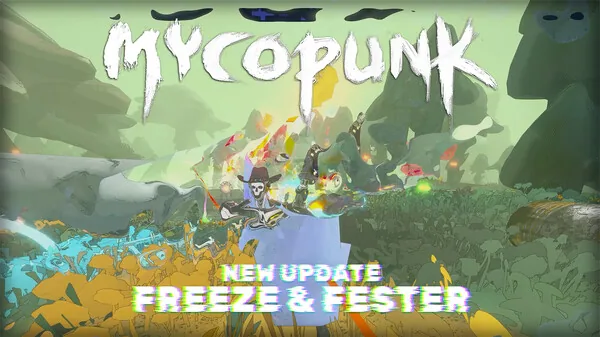 Official Freeze & Fester update artwork from the Mycopunk trailer.